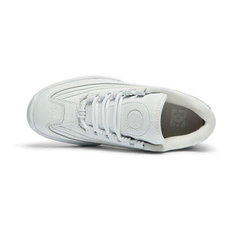 Chaussure DC Shoes Legacy Lite Cuir Blanche Femme | KTY-0140149