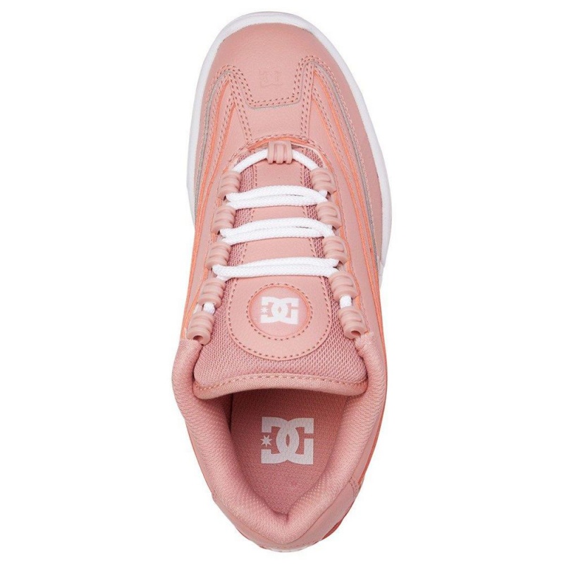 Chaussure DC Shoes Legacy Lite Cuir Rose Femme | UQF-5881510