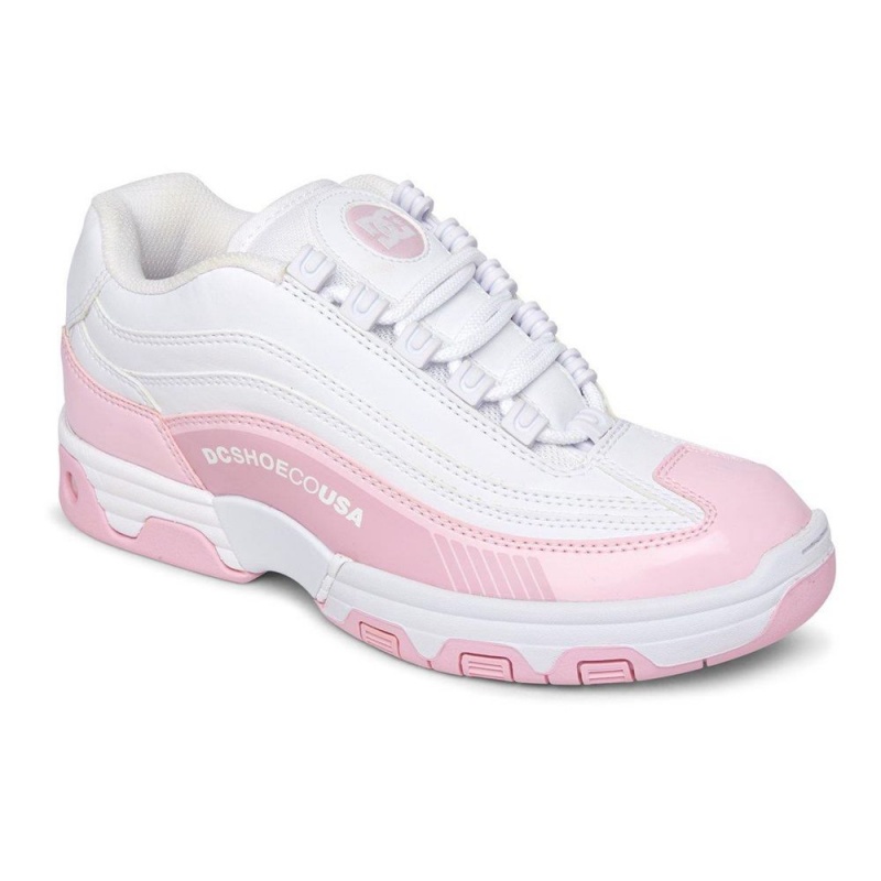 Chaussure DC Shoes Legacy Lite Blanche Rose Femme | YRA-8712581