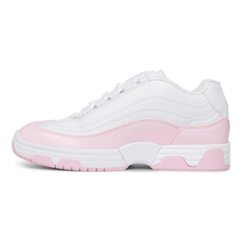 Chaussure DC Shoes Legacy Lite Blanche Rose Femme | YRA-8712581