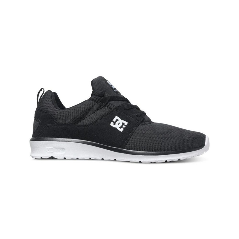 Chaussure DC Shoes Heathrow Noir Blanche Femme | FCW-2043459