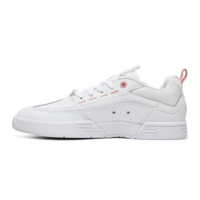 Chaussure DC Shoes Legacy 98 Slim Blanche Rose Femme | RFX-7347791