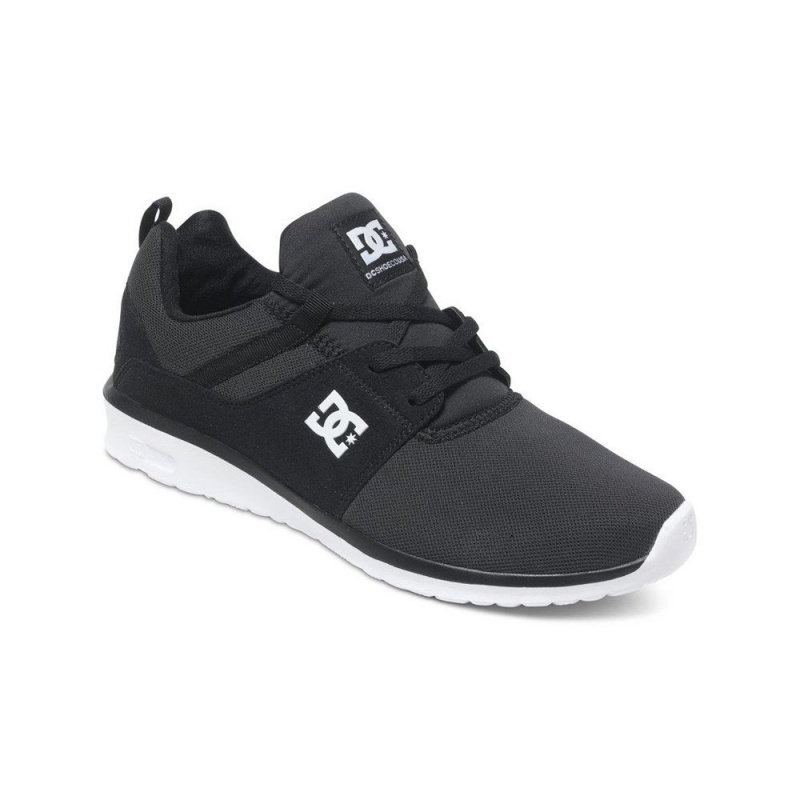 Chaussure DC Shoes Heathrow Noir Blanche Femme | FCW-2043459