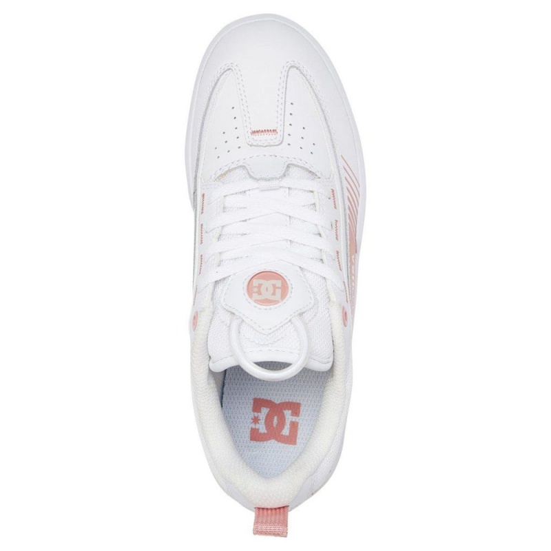 Chaussure DC Shoes Legacy 98 Slim Blanche Rose Femme | RFX-7347791