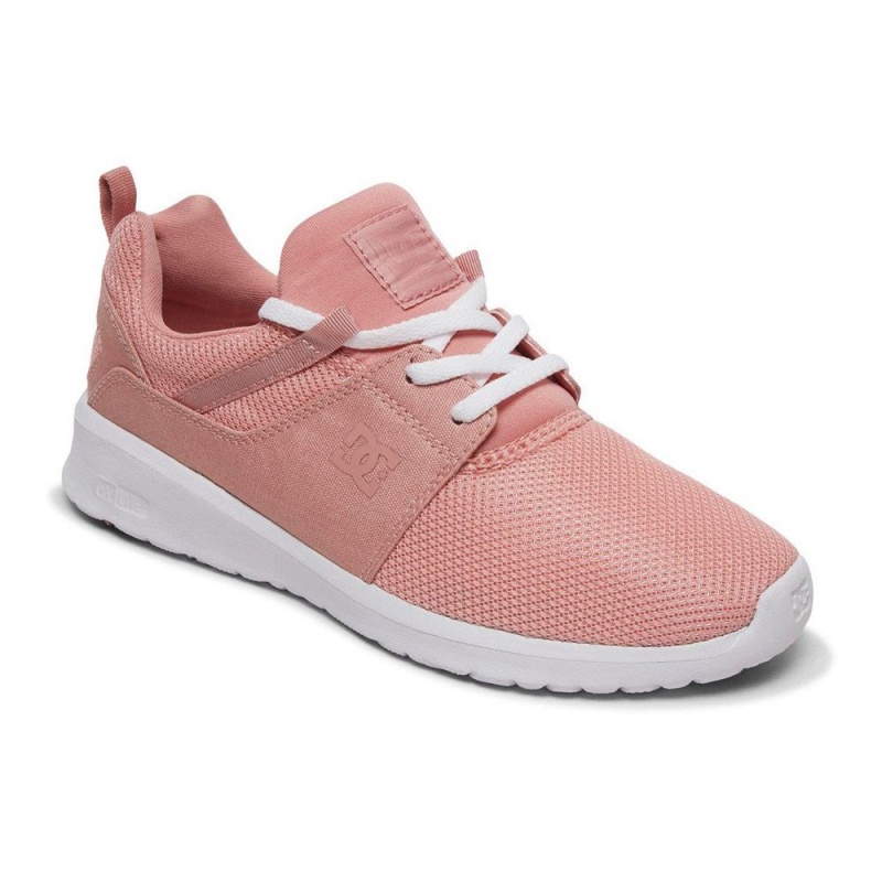 Chaussure DC Shoes Heathrow Rose Femme | IHO-7438368