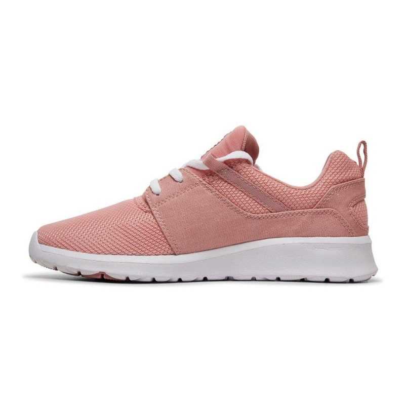 Chaussure DC Shoes Heathrow Rose Femme | IHO-7438368