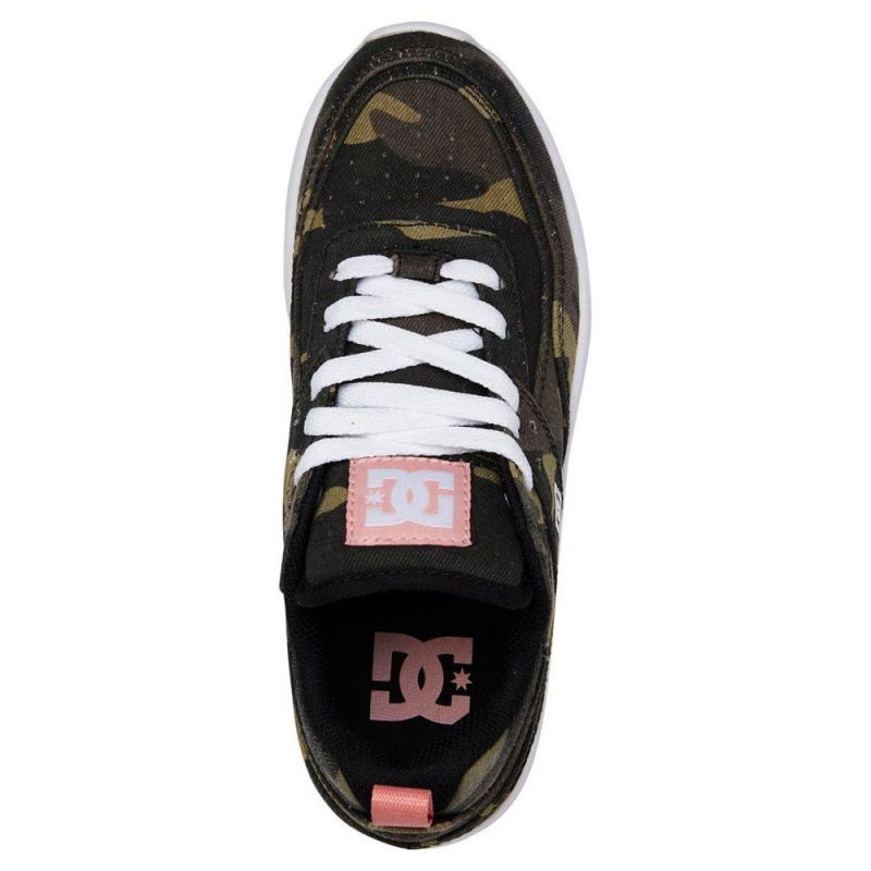 Chaussure DC Shoes E.Tribeka Plateforme TX Camouflage Femme | ABR-5558366