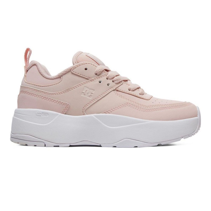 Chaussure DC Shoes E.Tribeka Plateforme Rose Femme | TBA-3157503