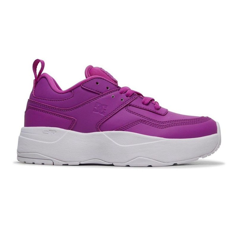 Chaussure DC Shoes E.Tribeka Plateforme Violette Femme | YTA-6705160