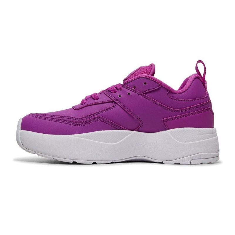 Chaussure DC Shoes E.Tribeka Plateforme Violette Femme | YTA-6705160