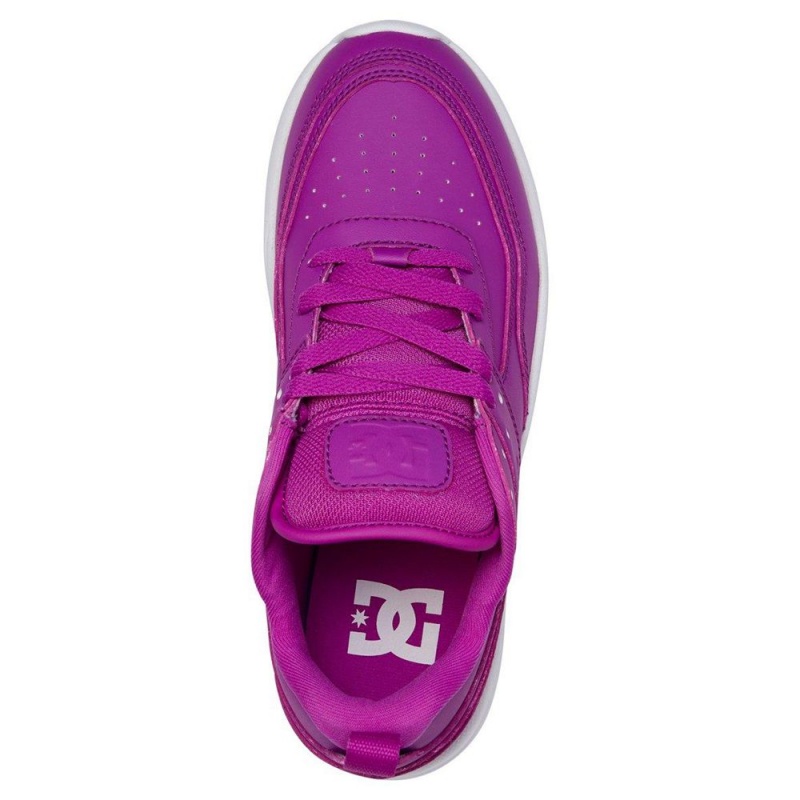 Chaussure DC Shoes E.Tribeka Plateforme Violette Femme | YTA-6705160