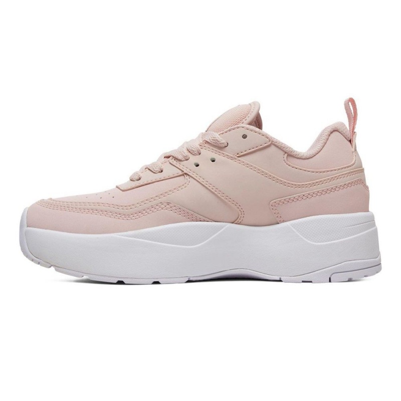 Chaussure DC Shoes E.Tribeka Plateforme Rose Femme | TBA-3157503