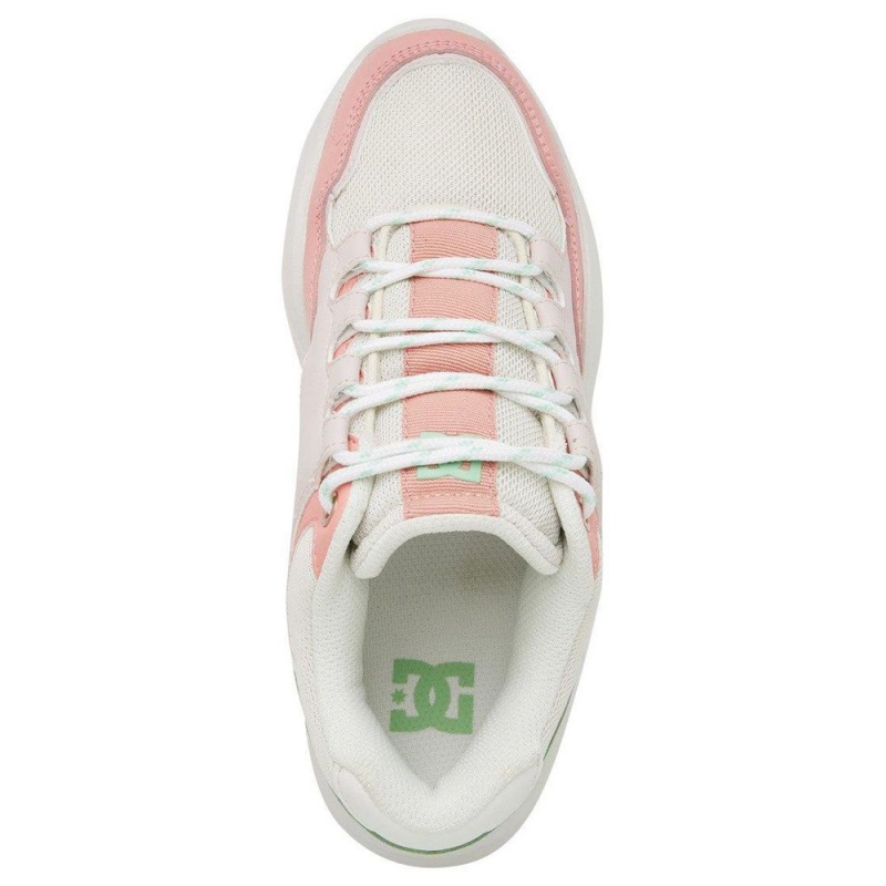 Chaussure DC Shoes Decel Grise Rose Femme | PMS-4353539