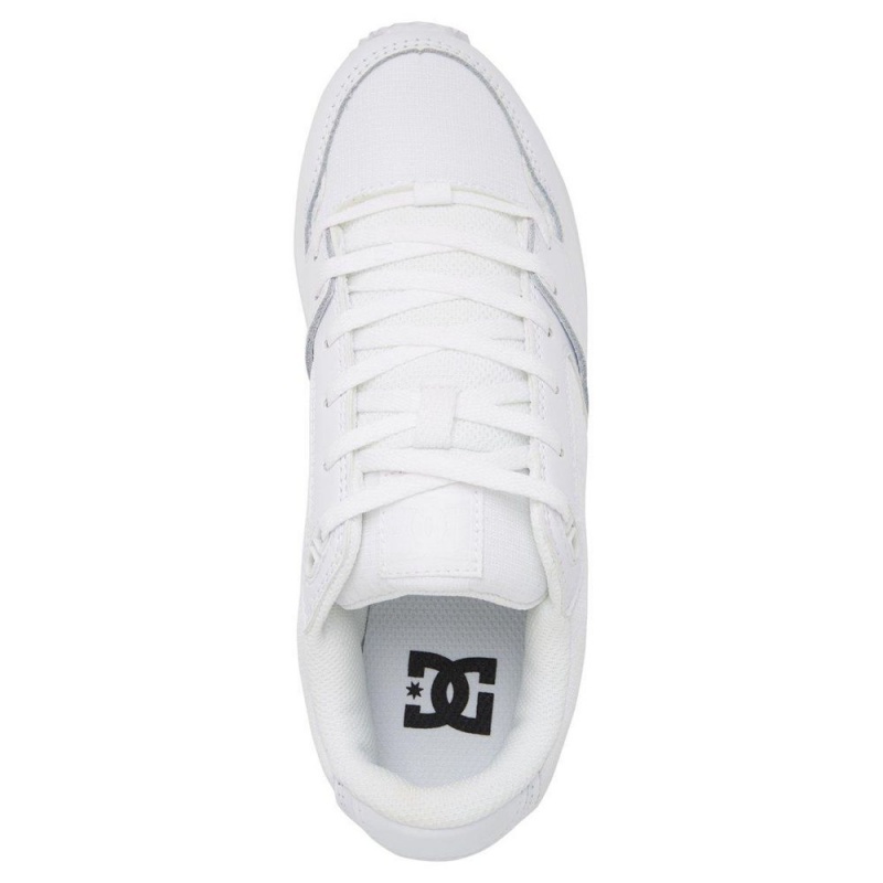 Chaussure DC Shoes Alias Blanche Femme | QNK-7471332