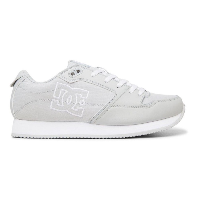 Chaussure DC Shoes Alias Grise Blanche Femme | XIG-5148817