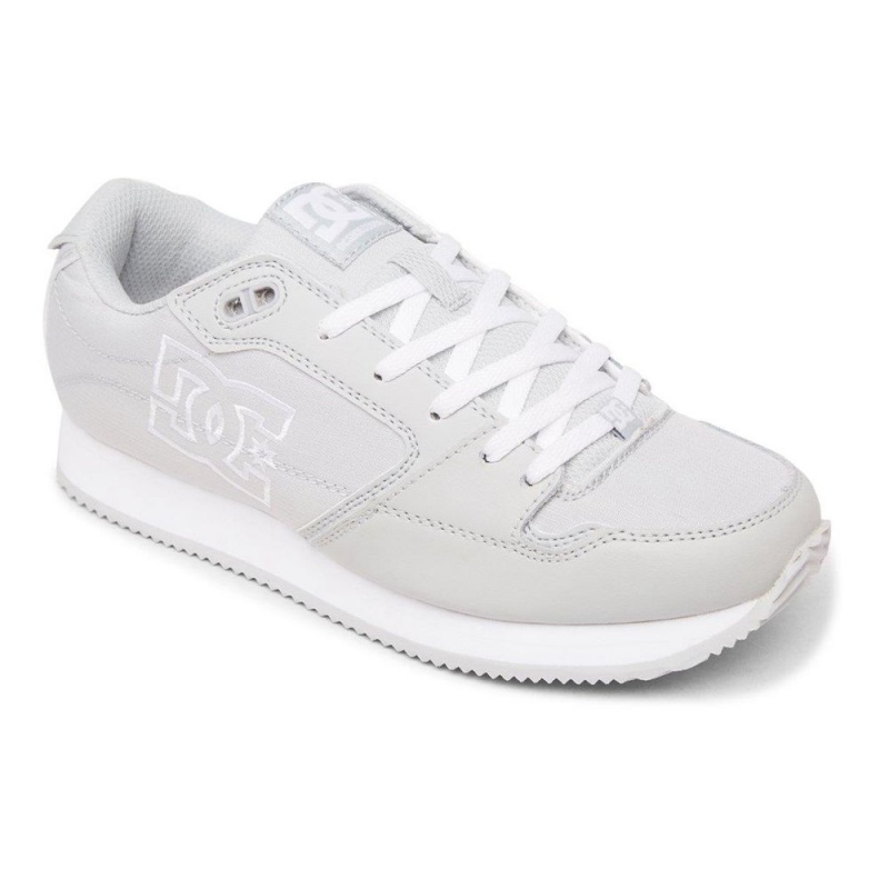 Chaussure DC Shoes Alias Grise Blanche Femme | XIG-5148817