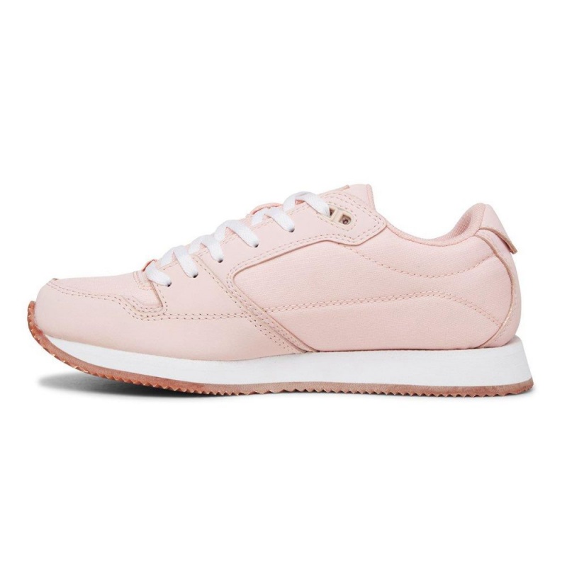 Chaussure DC Shoes Alias Rose Blanche Femme | YMO-1482631