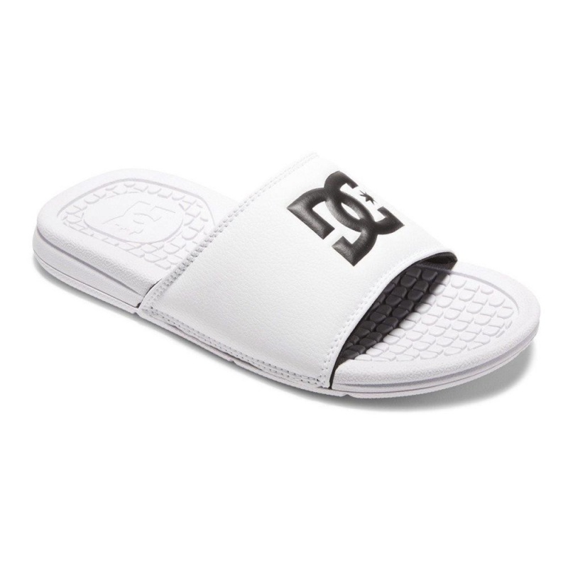 Claquette DC Shoes Bolsa Blanche Noir Femme | IQM-6320123