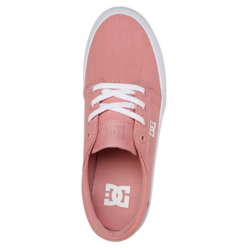 Chaussure DC Shoes Trase TX Plateforme Rose Femme | PVN-7261044