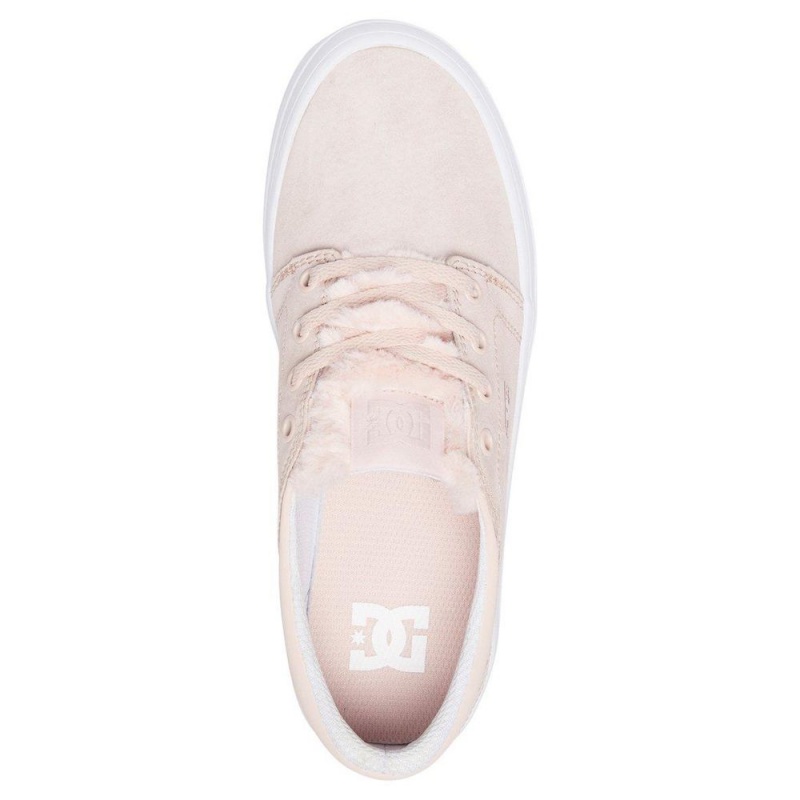 Chaussure DC Shoes Trase Plateforme SE Rose Femme | CXG-7539949