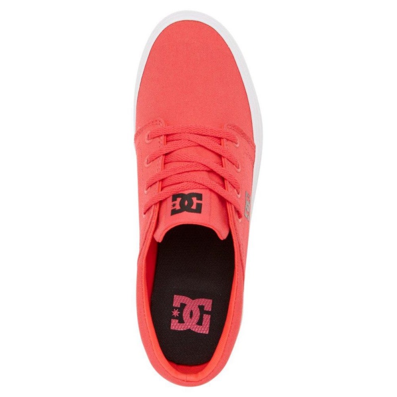 Chaussure DC Shoes Trase Plateforme Rose Noir Femme | SPN-3484275