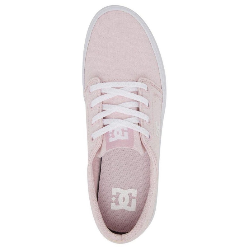 Chaussure DC Shoes Trase Flatform Rose Femme | WTC-7797795