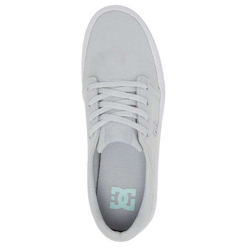 Chaussure DC Shoes Trase Flatform Grise Femme | CBY-6415229