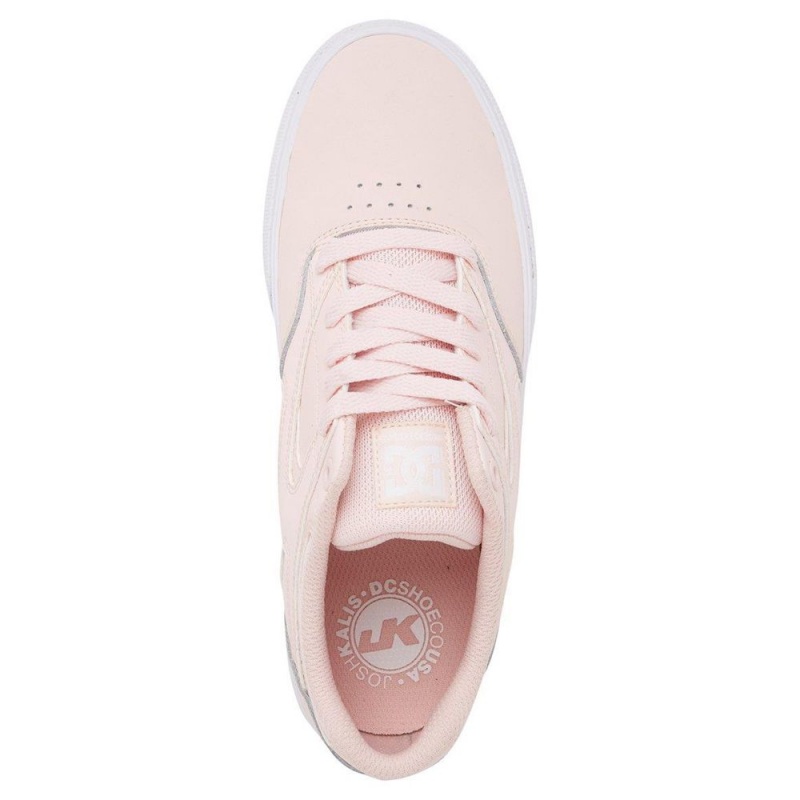 Chaussure DC Shoes Kalis Vulc Rose Femme | GKD-4952939