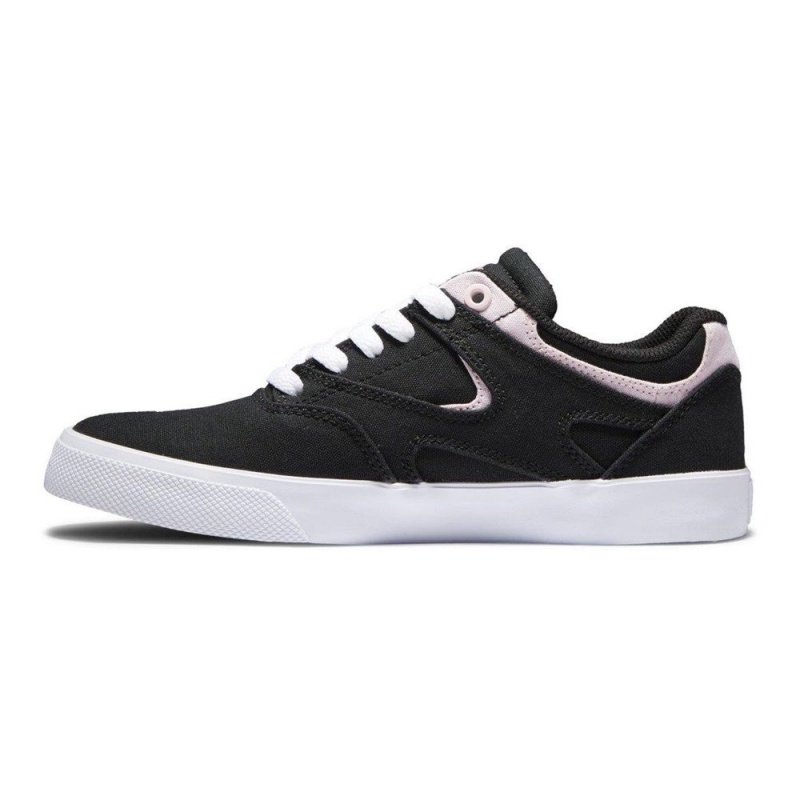 Chaussure DC Shoes Kalis Vulc Noir Rose Femme | QAM-9795306