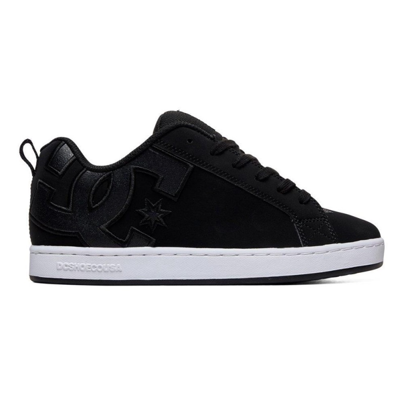 Chaussure DC Shoes Court Graffik Noir Femme | QPR-4990189