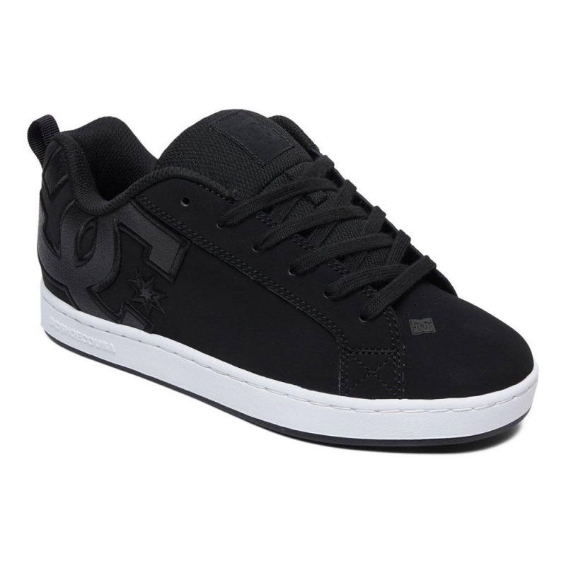 Chaussure DC Shoes Court Graffik Noir Femme | QPR-4990189