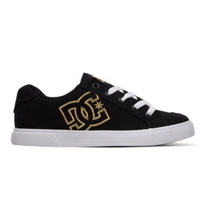 Chaussure DC Shoes Chelsea TX Noir Doré Femme | LOK-5264329