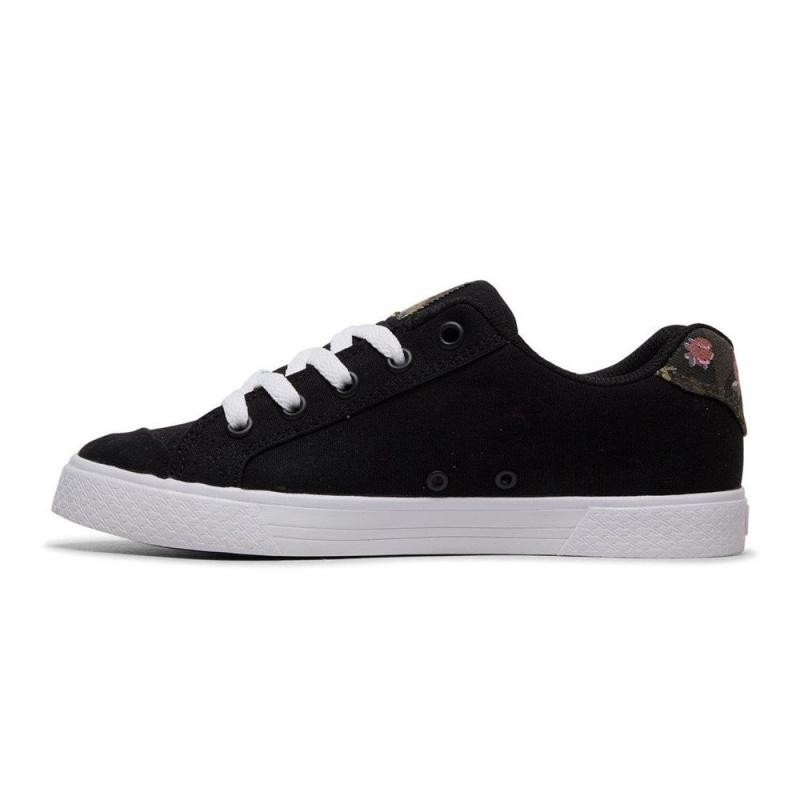 Chaussure DC Shoes Chelsea TX SE Noir Rose Femme | DEM-9670330