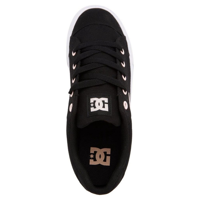 Chaussure DC Shoes Chelsea Noir Rose Femme | KPY-5158015