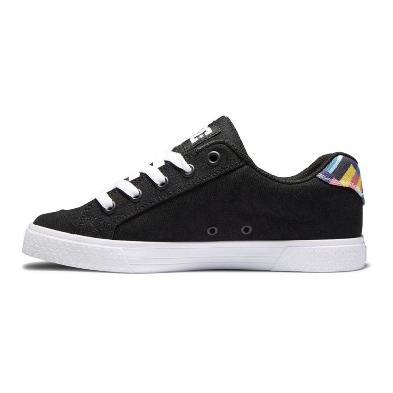 Chaussure DC Shoes Chelsea Noir Multicolore Femme | OIB-0501500