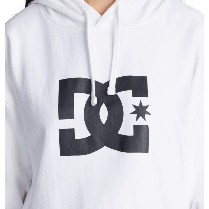 Sweat a Capuche DC Shoes Cropped 2 Blanche Femme | MPL-1337882