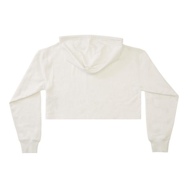 Sweat a Capuche DC Shoes Cropped 2 Blanche Femme | MPL-1337882