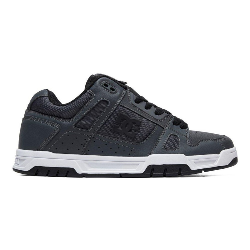 Chaussure DC Shoes Stag Grise Noir Homme | GOI-3689848