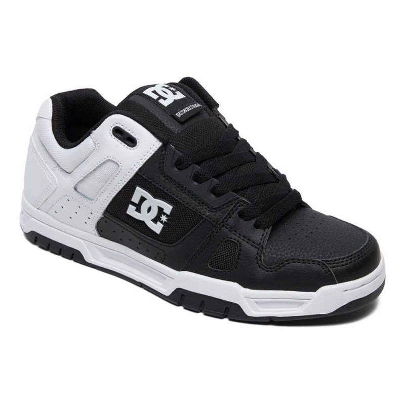 Chaussure DC Shoes Stag Blanche Noir Homme | WJN-0851502