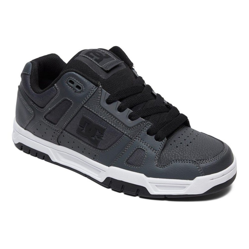 Chaussure DC Shoes Stag Grise Noir Homme | GOI-3689848