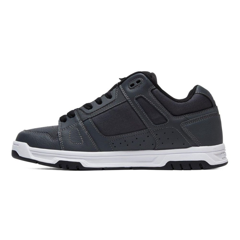 Chaussure DC Shoes Stag Grise Noir Homme | GOI-3689848