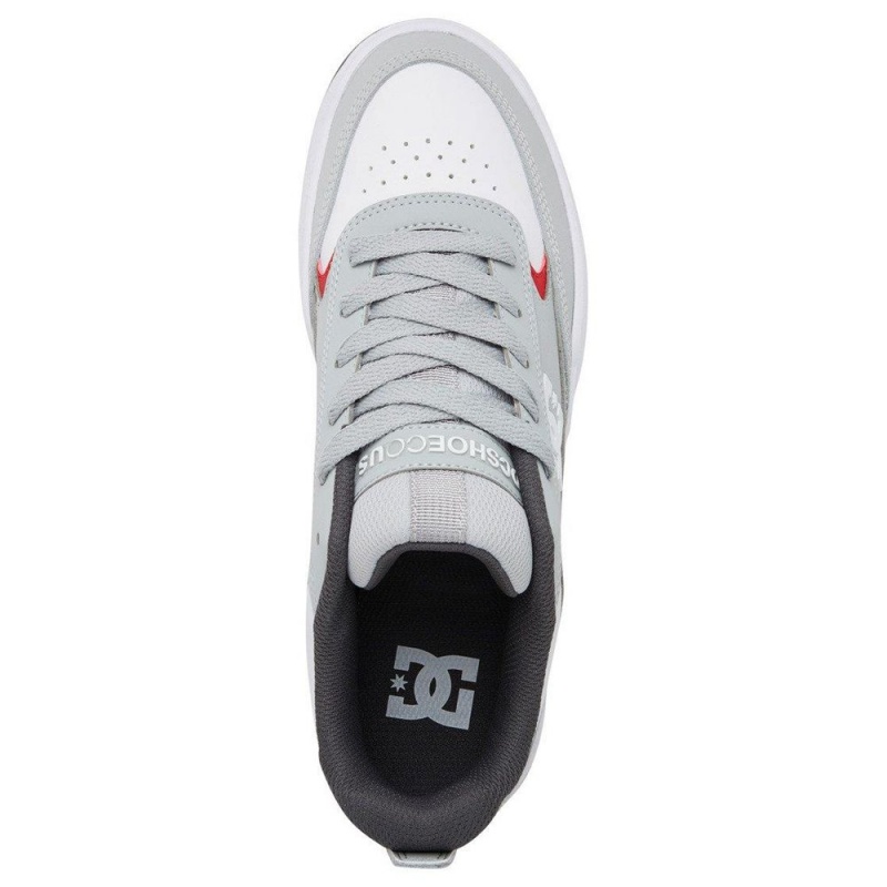 Chaussure DC Shoes Penza Grise Blanche Homme | LGO-9148383