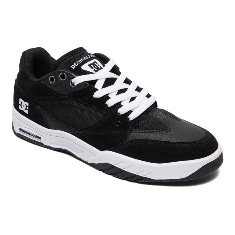 Chaussure DC Shoes Maswell Noir Blanche Homme | JZP-6888238