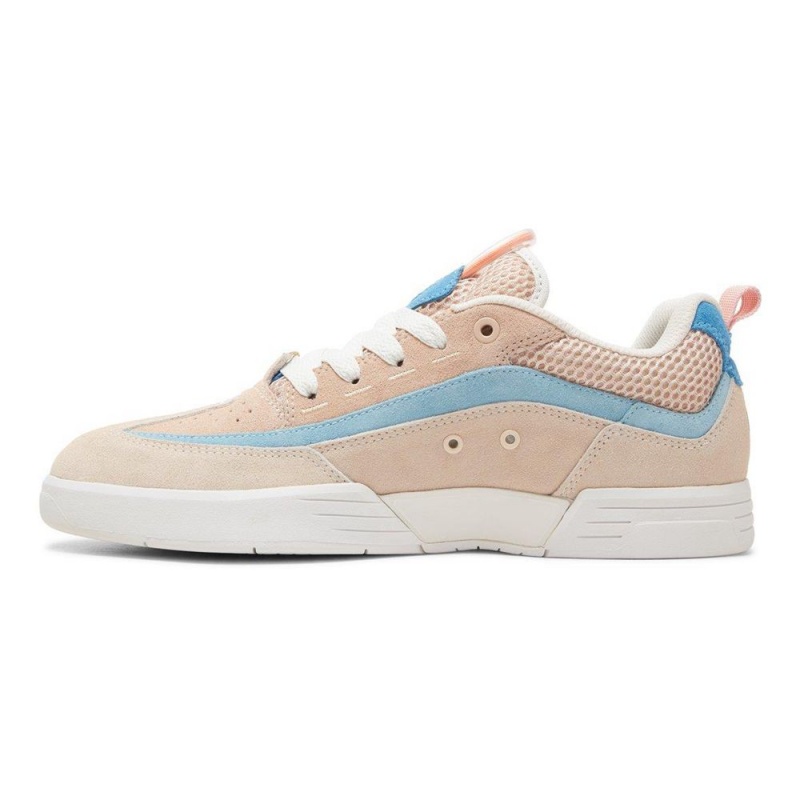 Chaussure DC Shoes Legacy 98 Slim SE Rose Bleu Homme | ZEA-2333007