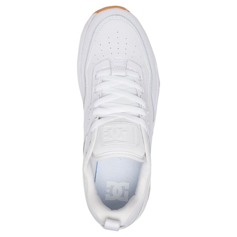 Chaussure DC Shoes E.Tribeka Blanche Homme | LCF-3744384