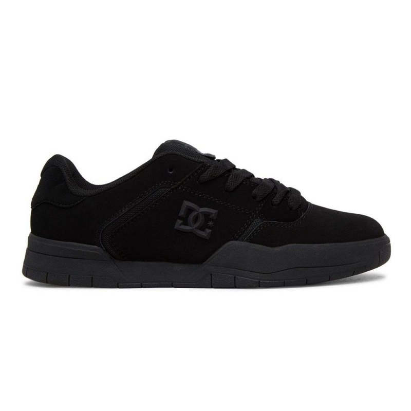 Chaussure DC Shoes Central Cuir Noir Homme | MCY-8493736