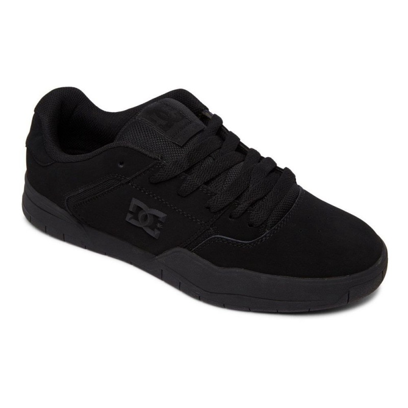 Chaussure DC Shoes Central Cuir Noir Homme | MCY-8493736