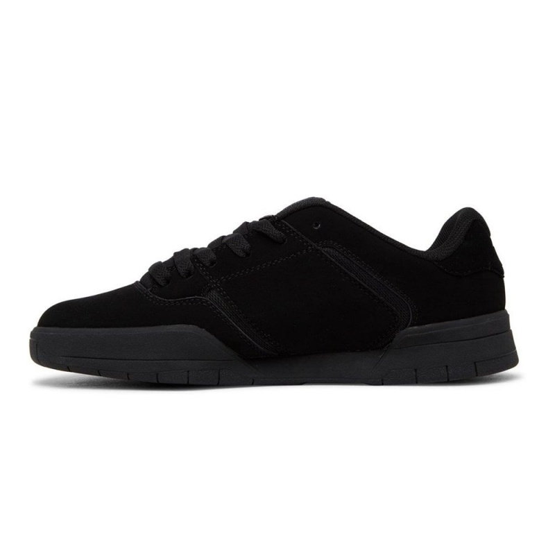 Chaussure DC Shoes Central Cuir Noir Homme | MCY-8493736