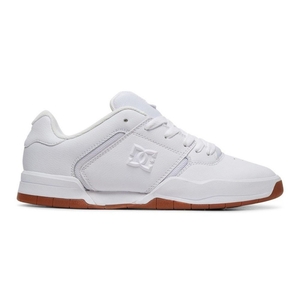 Chaussure DC Shoes Central Cuir Blanche Homme | UVZ-0942465