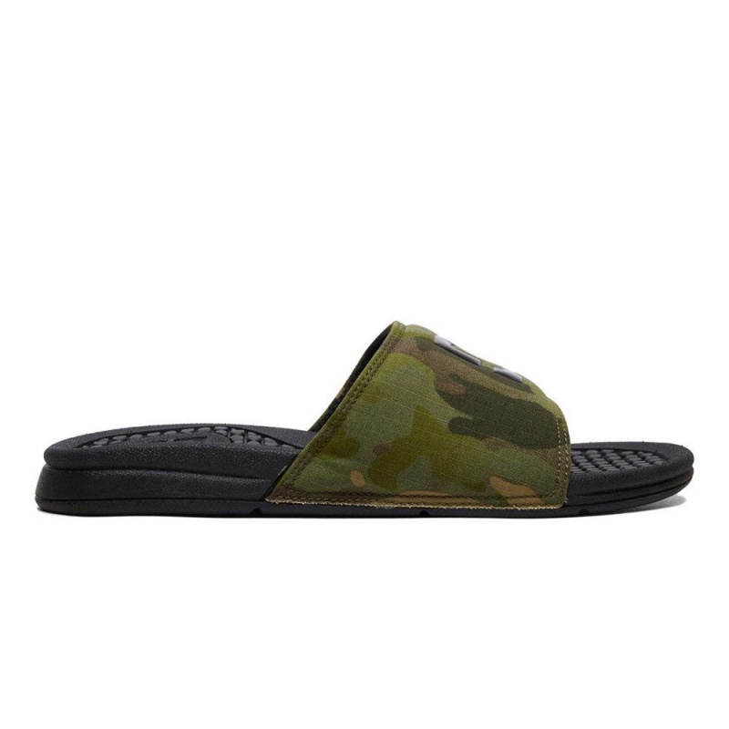 Claquette DC Shoes Bolsa SE Camouflage Noir Homme | KCA-0373877